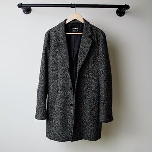 Mens Express Overcoat, Size Medium